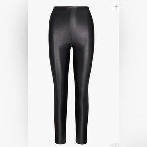 NWOT Commando Control Faux Leather Legging large